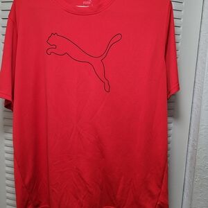Puma Men's Red T-Shirt